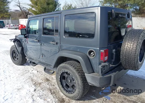 2016 Jeep Wrangler Unlimited Sport z USA, uszkodzony, nr VIN 1C4BJWDG9GL231245